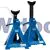 Pair of Pneumatic Rise Ratcheting Axle Stands, 5 Tonne