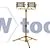 230V SMD LED Tripod Site Light, 2 x 50W, 11000 Lumens