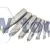 HSS End Mill Set Dia. Two Flute, 4 - 16mm