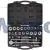 Draper HI-TORQ® Combined MM/AF Socket Set, 3/4