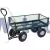 Steel Mesh Garden Trolley Cart