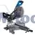 Double Bevel Sliding Compound Mitre Saw, 255mm, 2000W