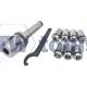 Mill Chuck Set, MT3 - M12 Diameter, 4 - 16mm