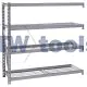 Expert Heavy Duty Steel 4 Shelving Extension Unit, 1959 x 610 x 1830mm