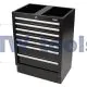 BUNKER® Modular Floor Cabinet, 7 Drawer, 680mm