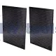 BUNKER® Modular Corner Unit Back Panels/Pegboards, 795mm (Pair)