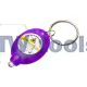 ULTRAVIOLET LED KEY RING TORCH (395 NM) 