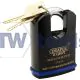 Draper Expert Heavy Duty Padlock and 2 Keys with Shrouded Shackle, 61mm