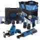 12V Drill, Drive and Cut Interchange Kit, 4 x 1.5Ah Li-ion Batteries, 1 x Fast Charger and 1 x Tool Bag